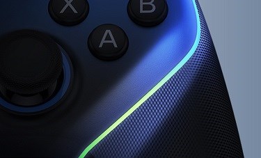 GameSir Super Nova Nightfall Blue RGB podsvícení